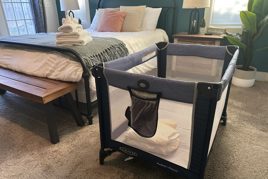 Pack ’n Play available—please bring your own bedding if you plan to use it.