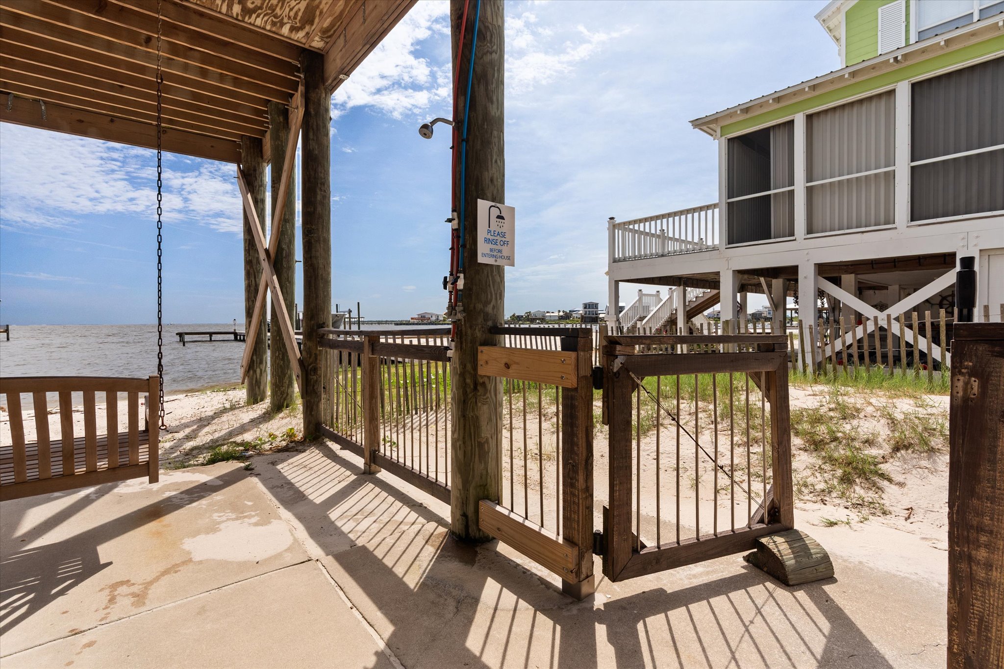 Fenced Area for the pups! 