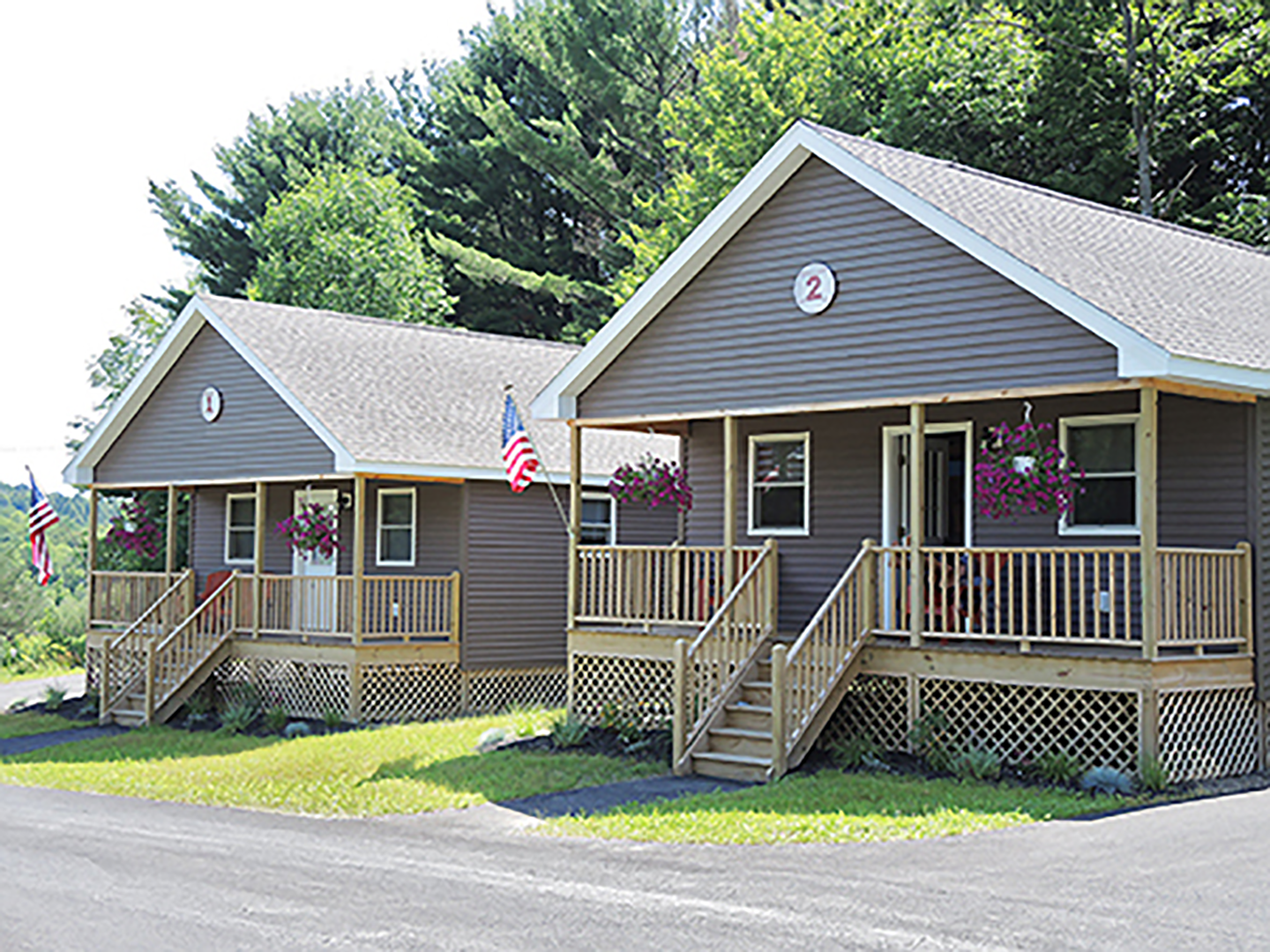 Home Run Cabins #1 and #2