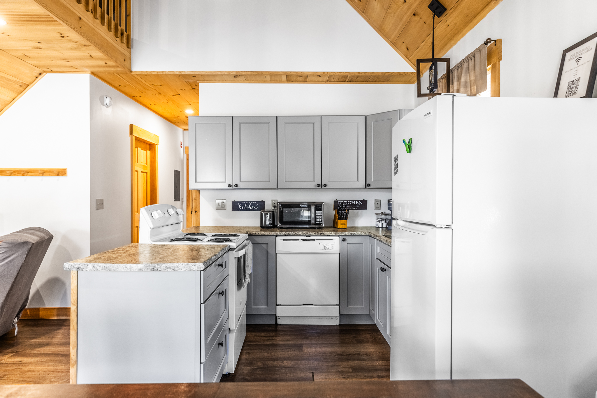 Fully equipped kitchen