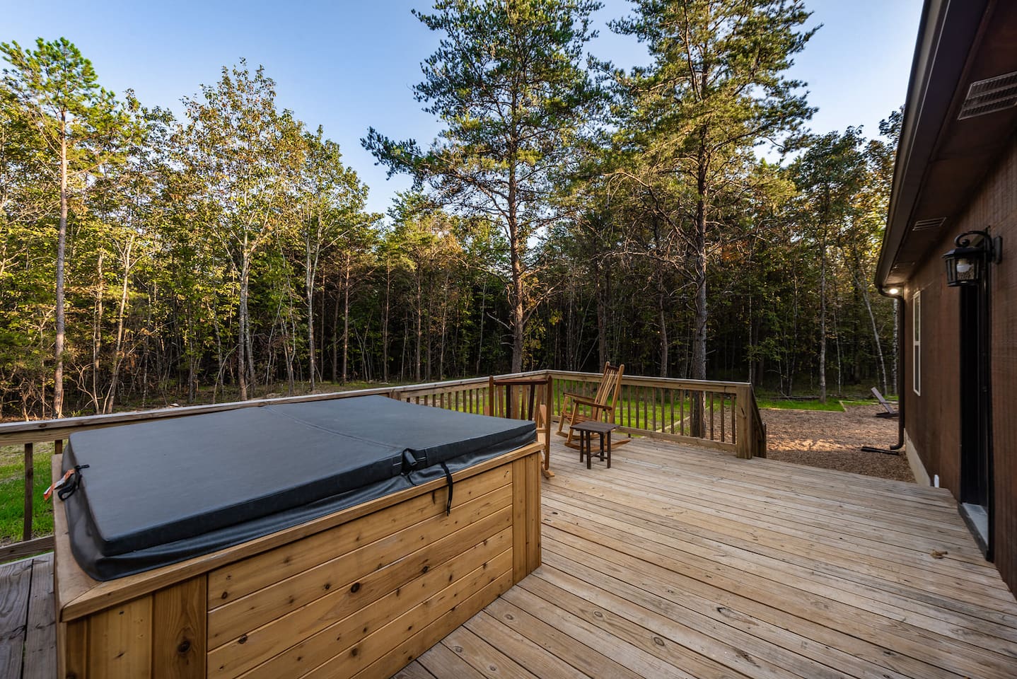 Private Hot Tub Area
