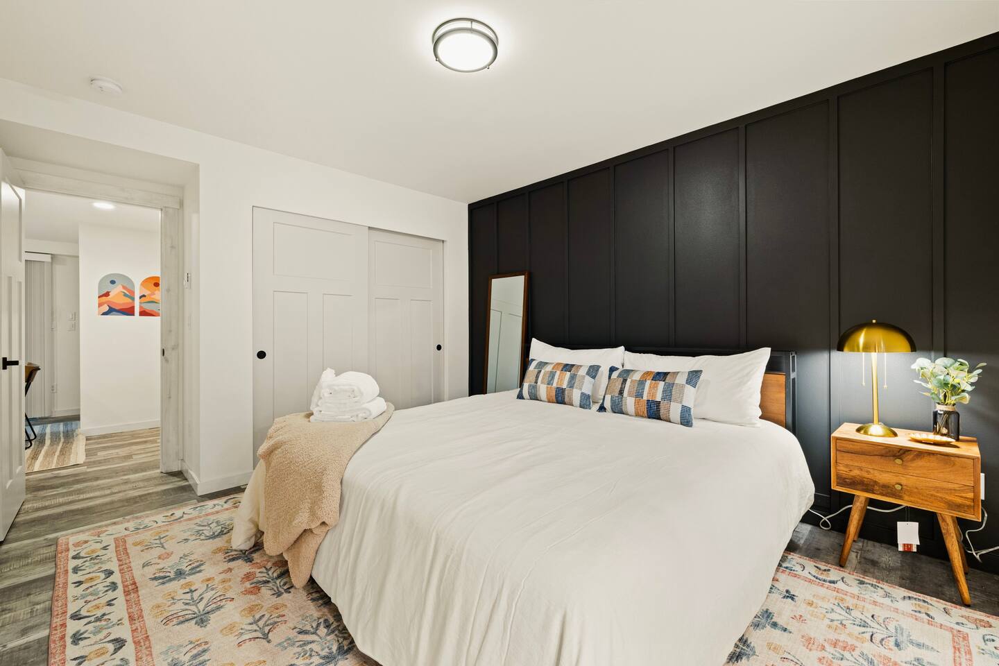 Bedroom #1 - plenty of closet space for storing your belongings
