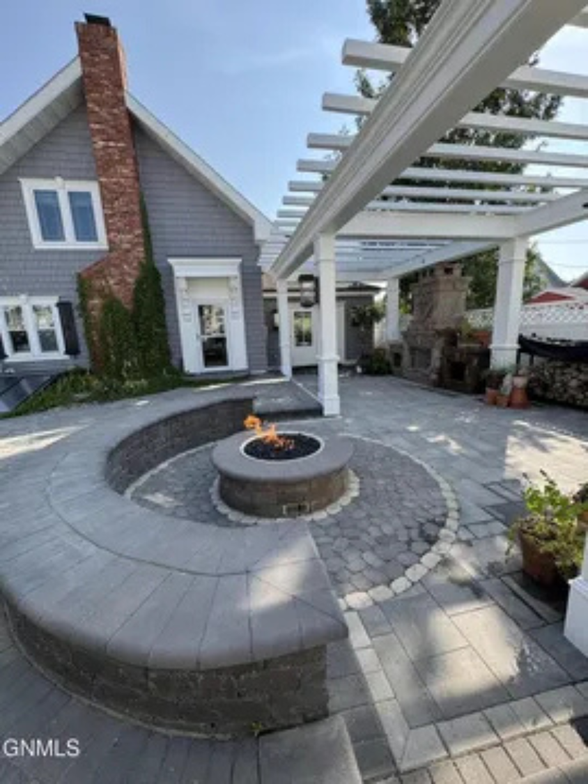 You’ll love having this outdoor area for slow mornings or cozy evenings outside.