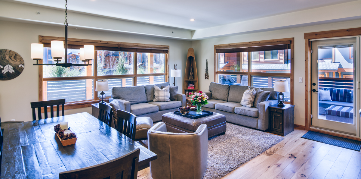 Comfortable seating for a gathering of friends and family!