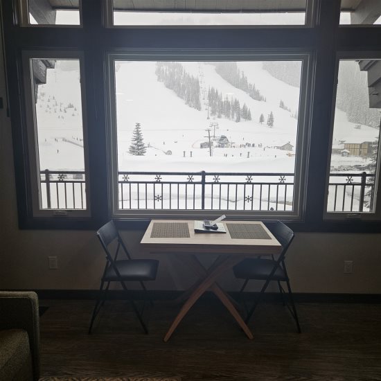 View from living room window.
