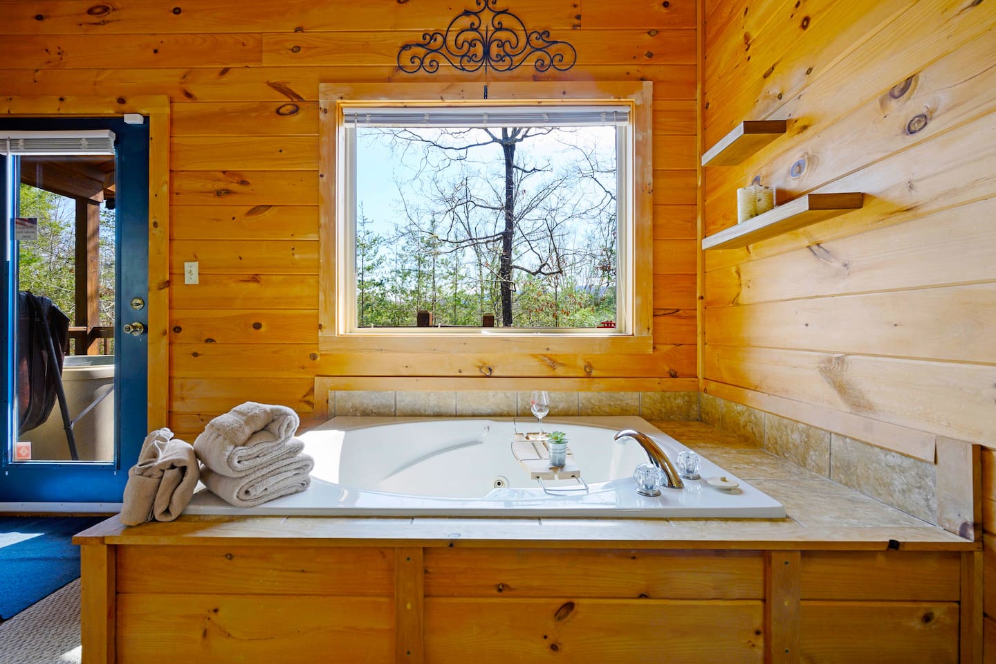Find us relaxing here as the sun goes down.