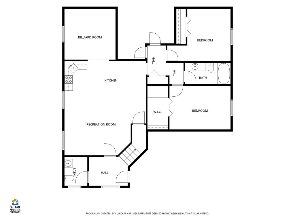 downstairs you find the perfect place to get away from everyone else with the second living area and game room. Plus more sleeping areas!
