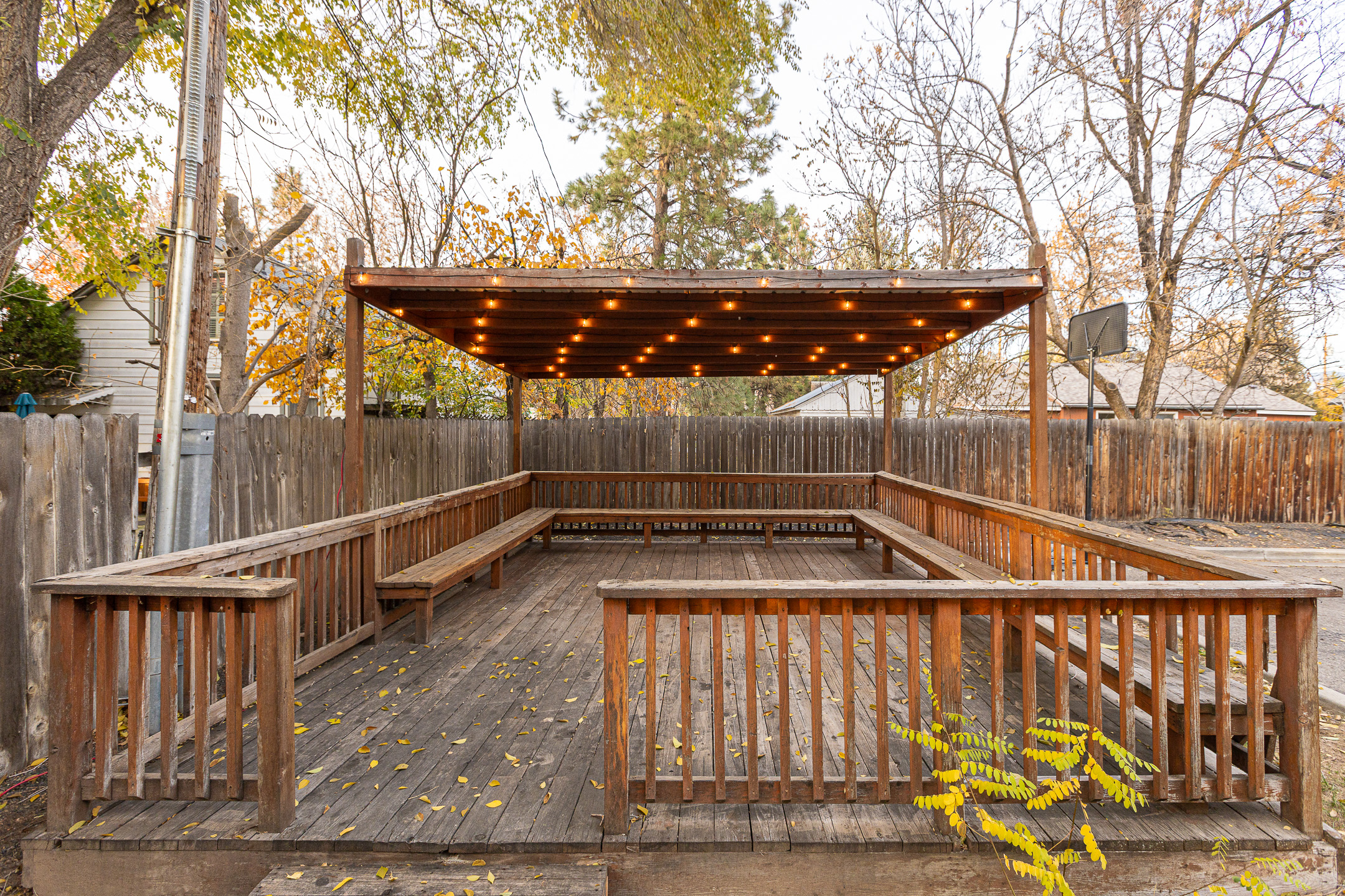 Regan Properties – Outdoor Deck
Covered pergola deck with seating and lighting—perfect for relaxing outdoors.