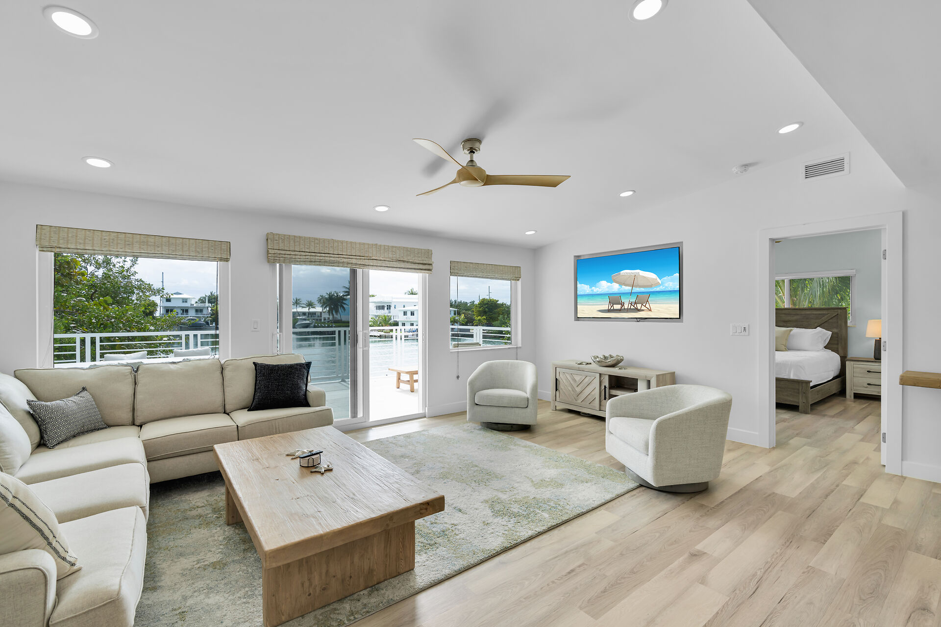 Comfortable living space.