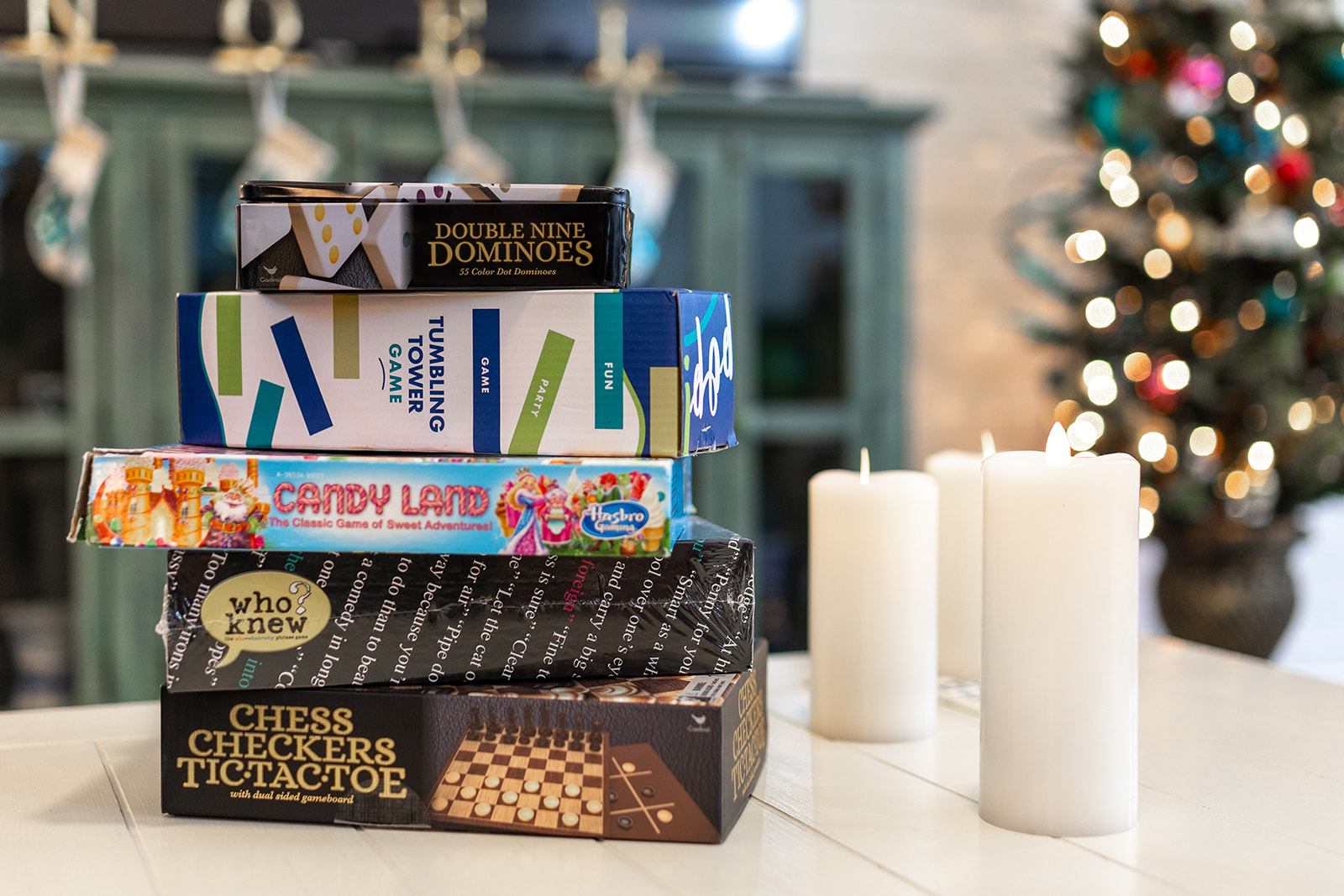 Games the whole family can play by the tree