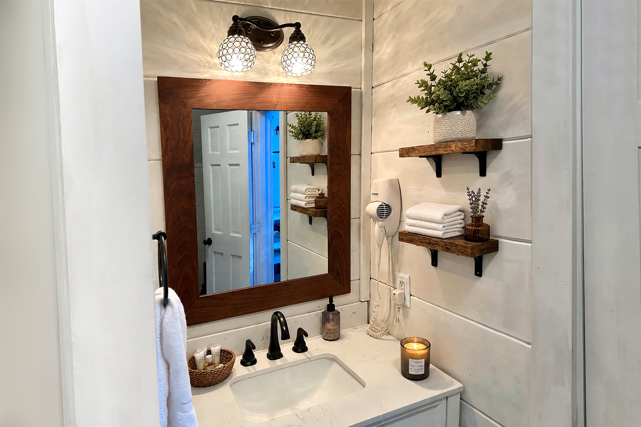 2026 updated Bathroom with full-size shower/tub | 1st Floor