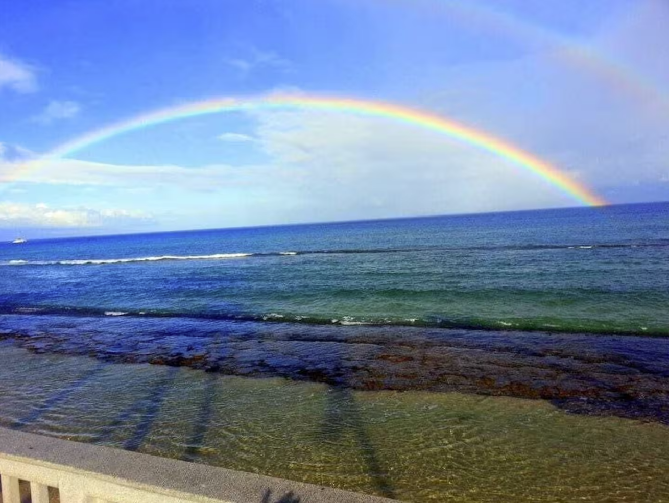 Take in the beauty of the ocean