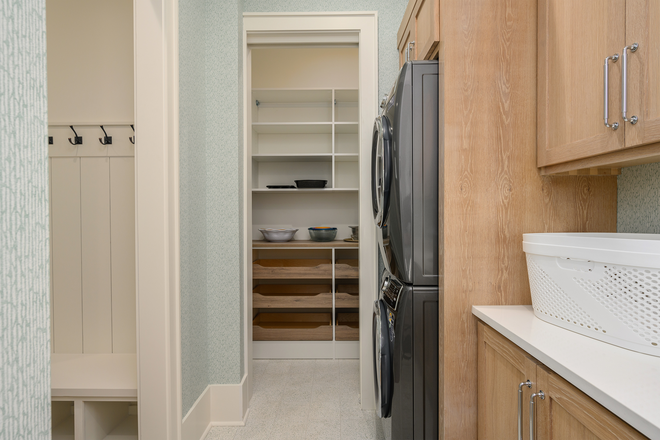 Loads of fun in the laundry room