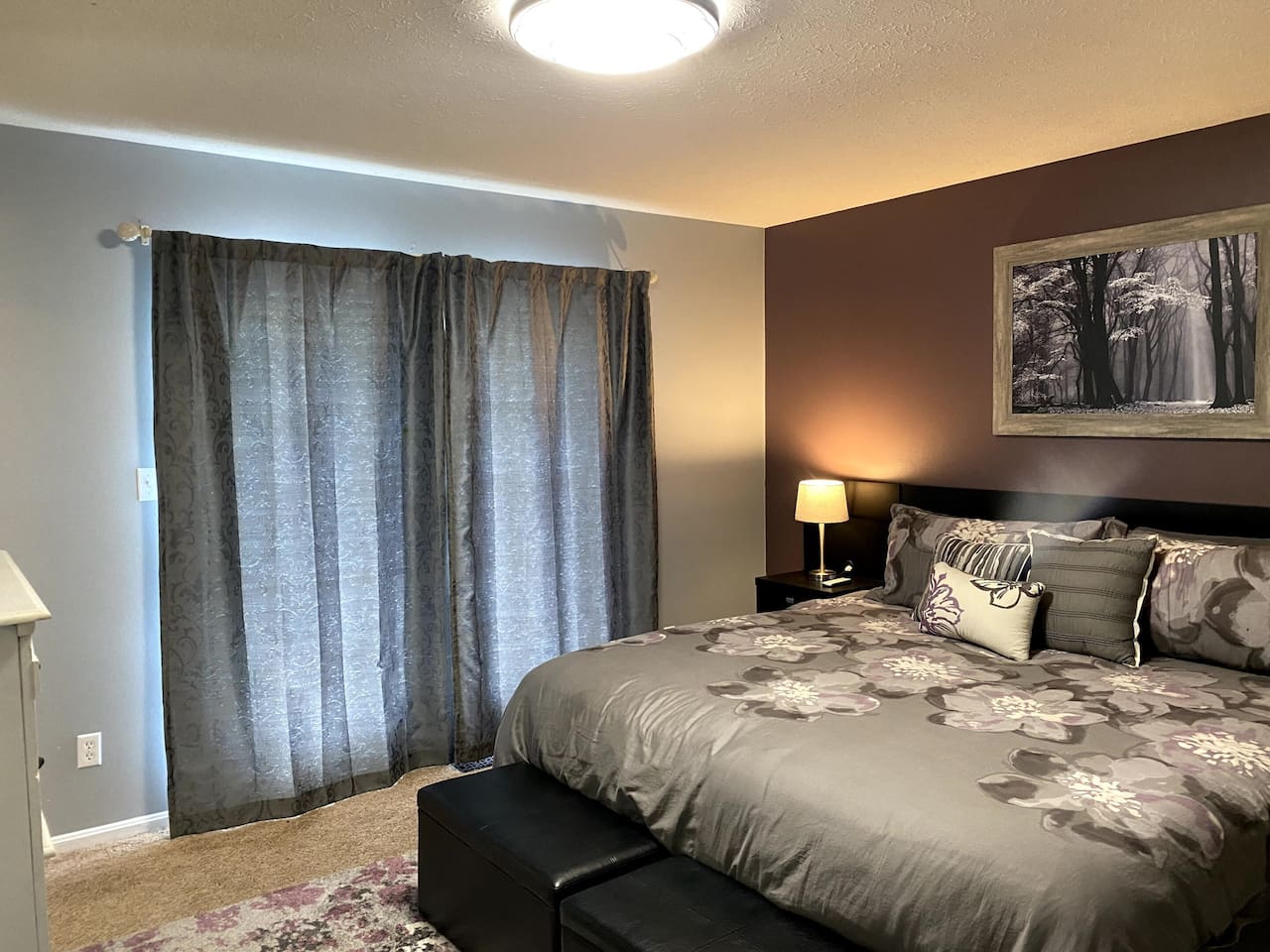 Glorious mornings start here—split king bed and a deck made for coffee and calm ☕️ #WakeUpWanderOut