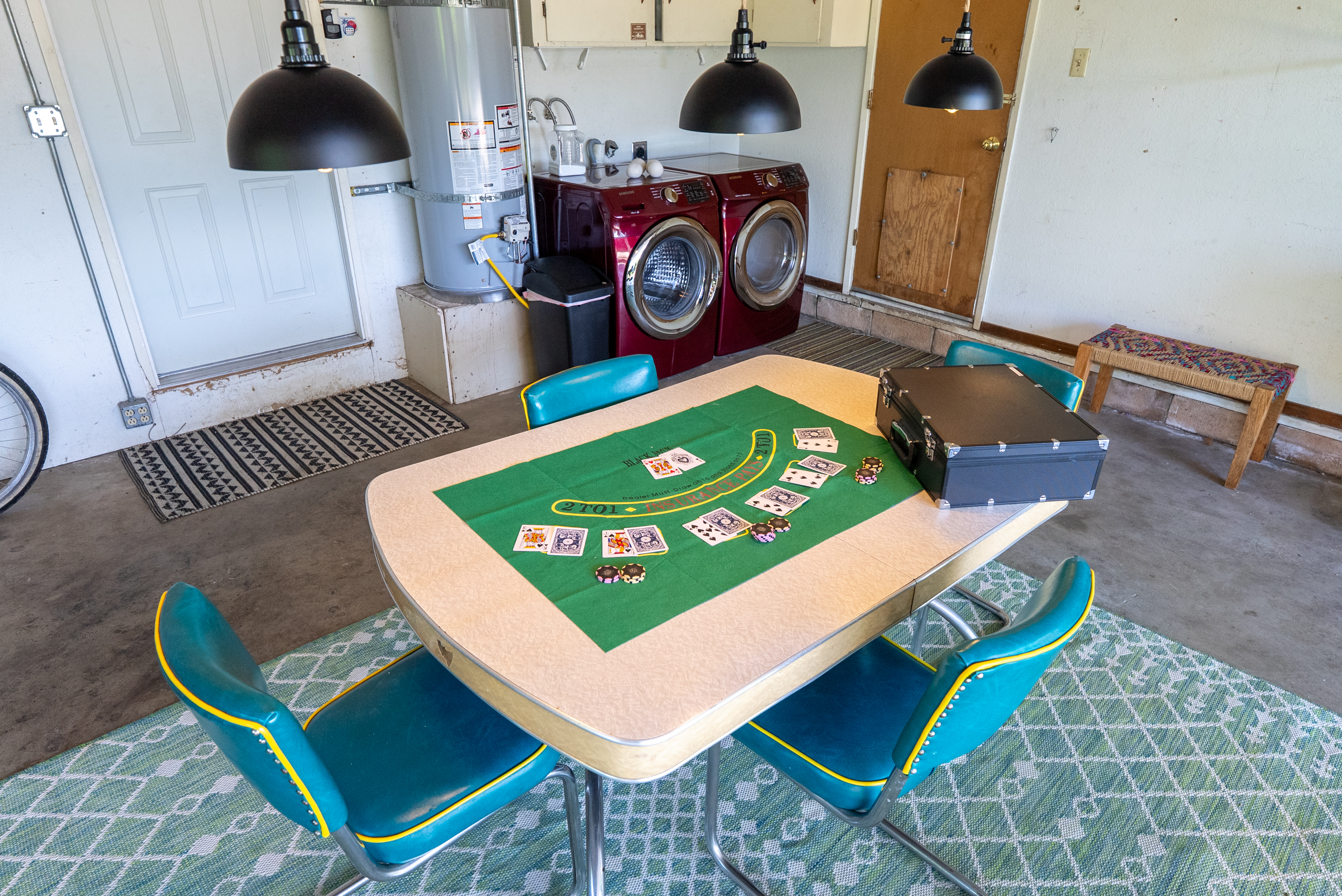 The perfect setup for an unforgettable evening of cards and laughter.