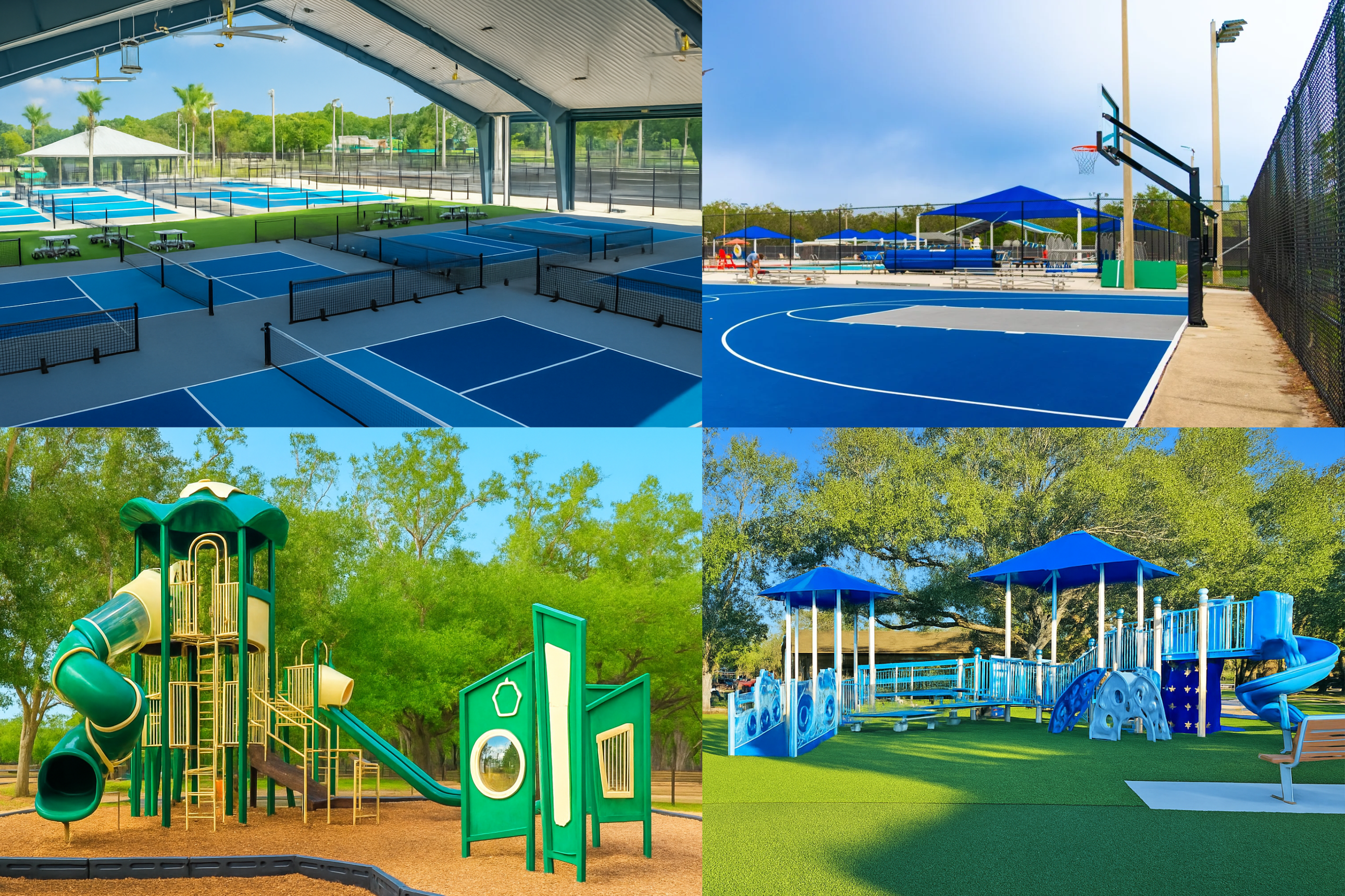 Massive park across the street.