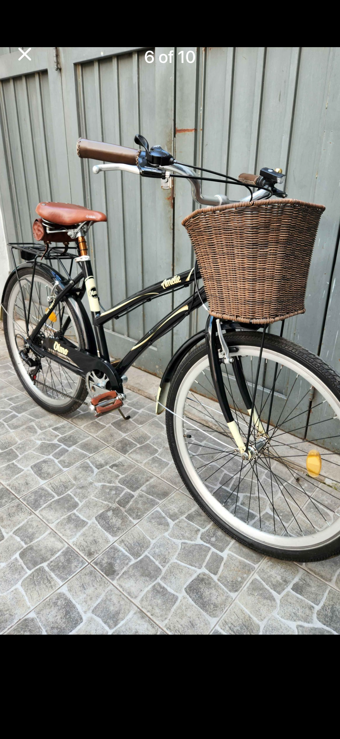 Long stay guest bike.