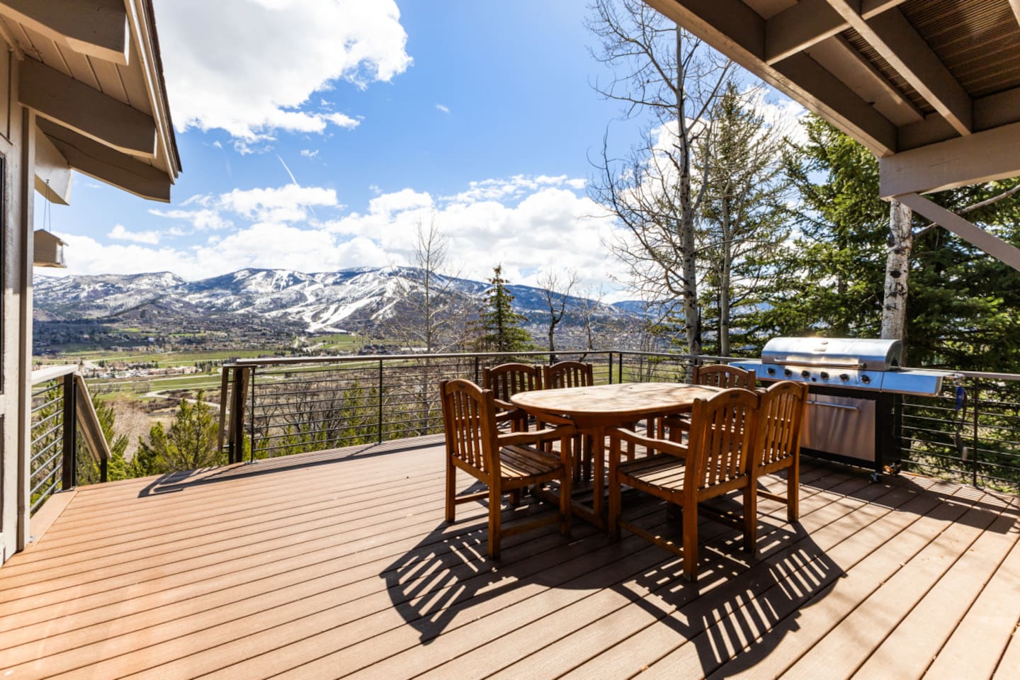 Deck with Gas Grill