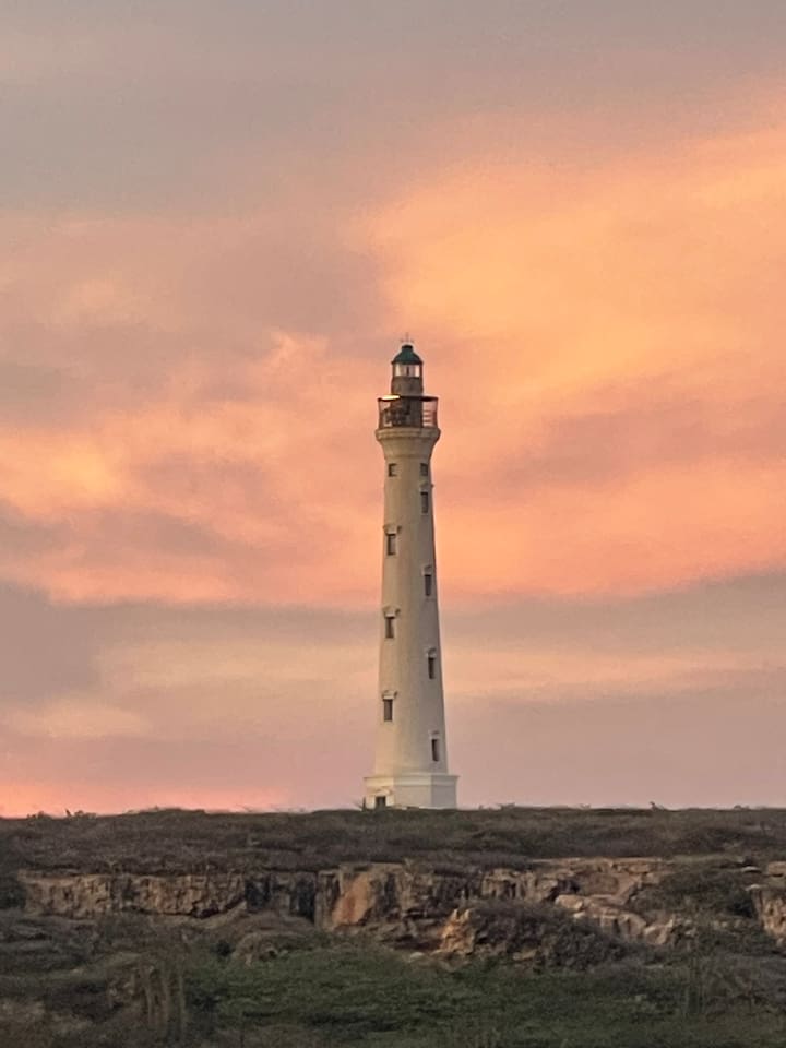 Just a short ride to the California Lighthouse for great sunsets.