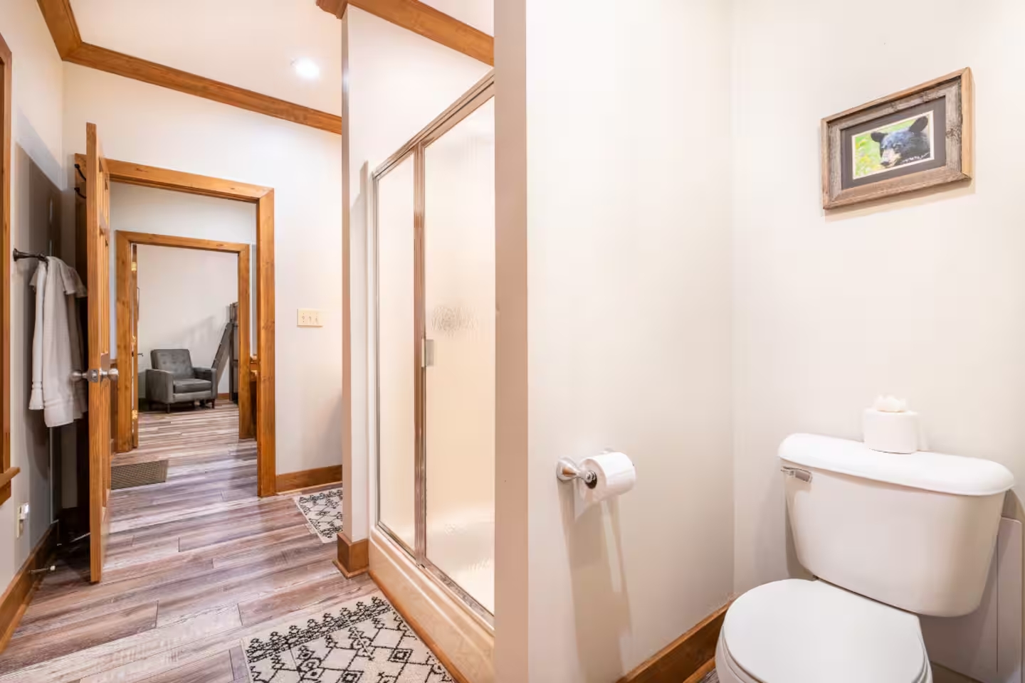 Entry level Shared Bathroom
