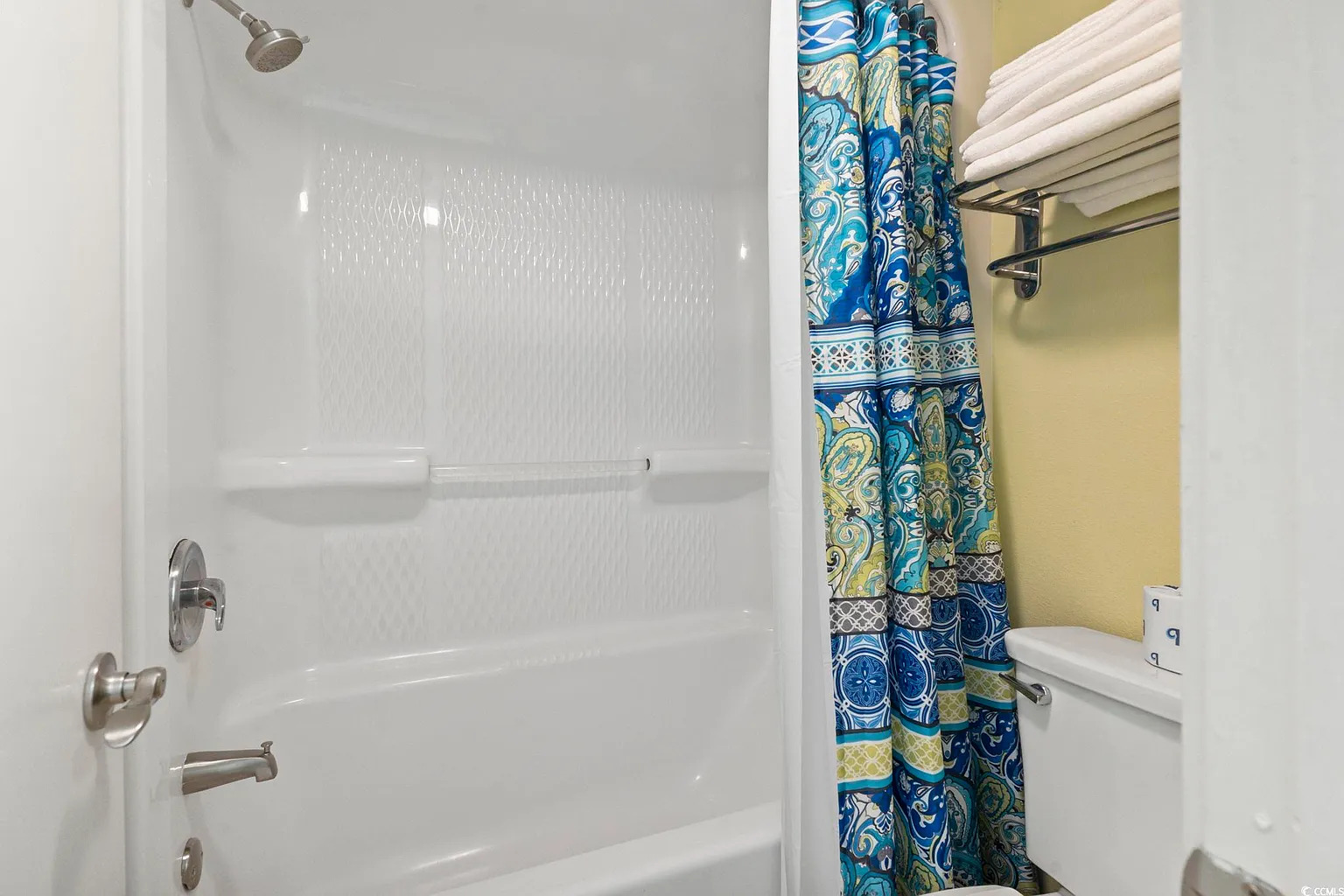 Well-maintained bathroom designed for comfort and convenience