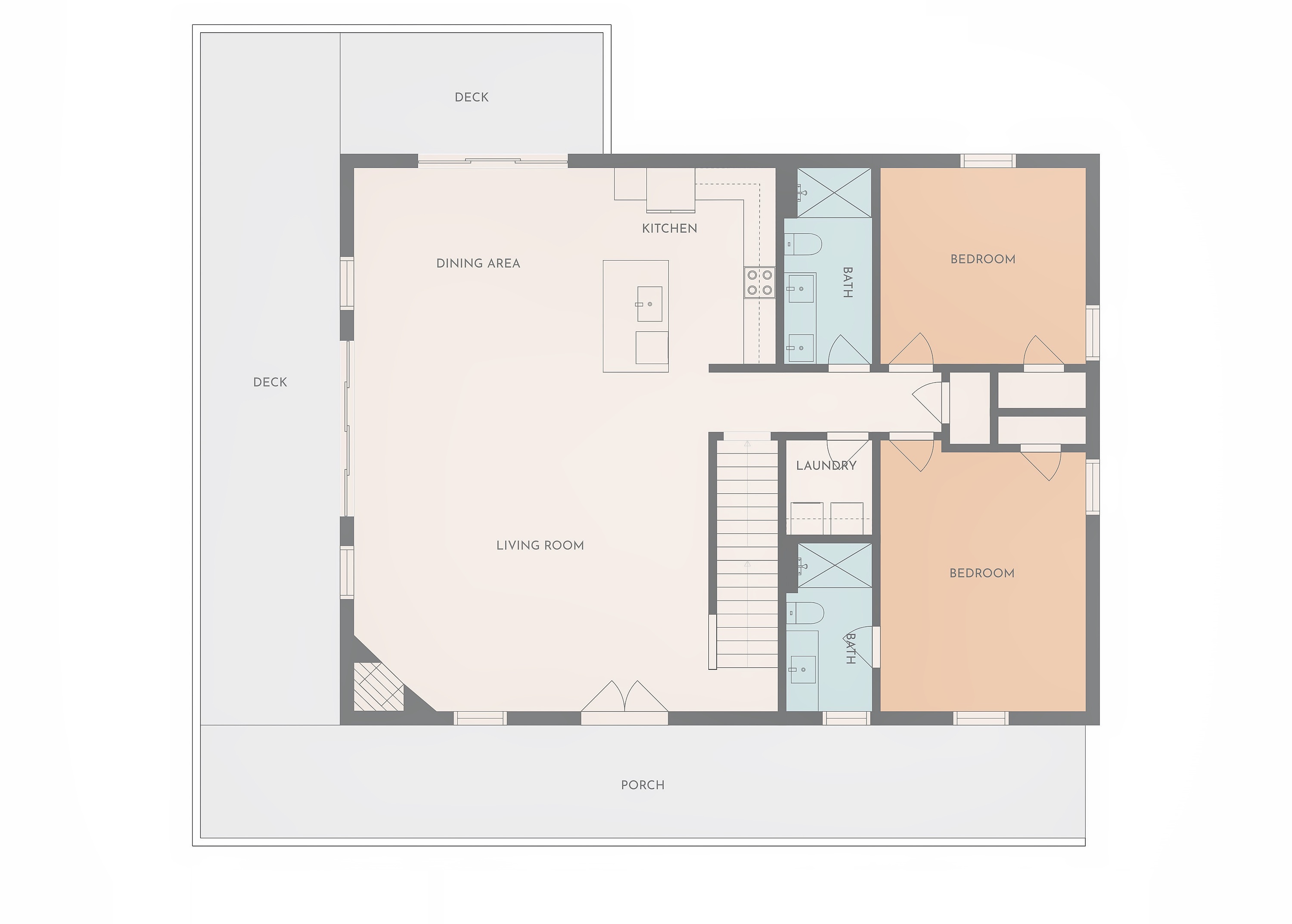 Floor Plans: Main Level