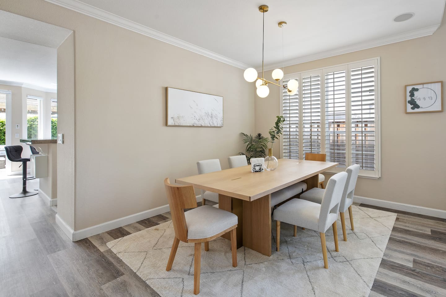 Enjoy great food here in this dining area.