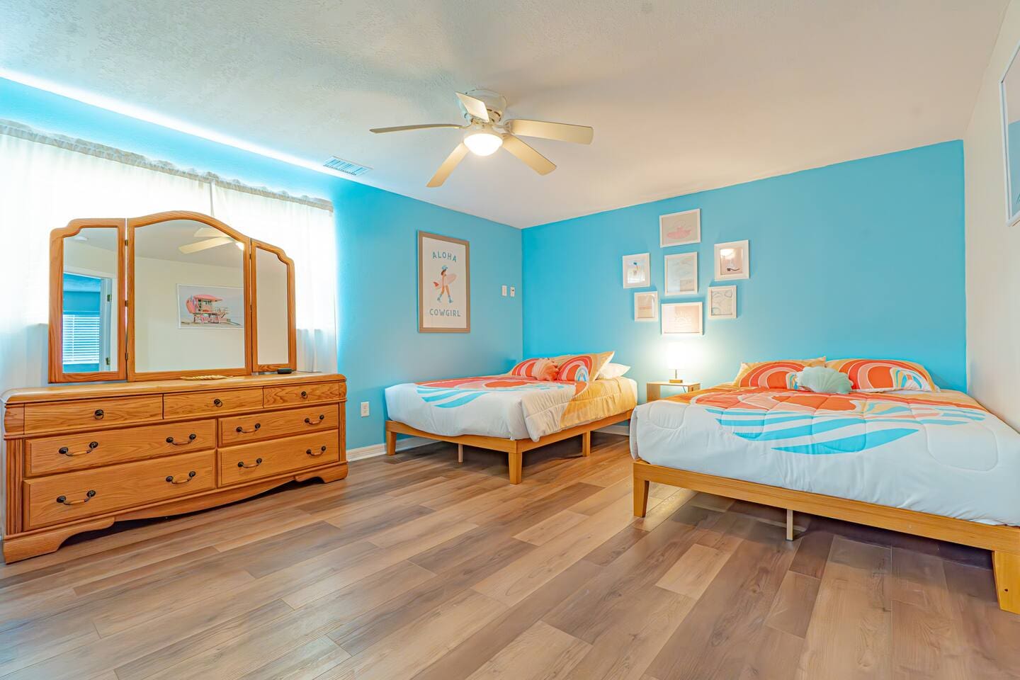 Disco Cowgirl Theme Suite with 2-Queen Beds
