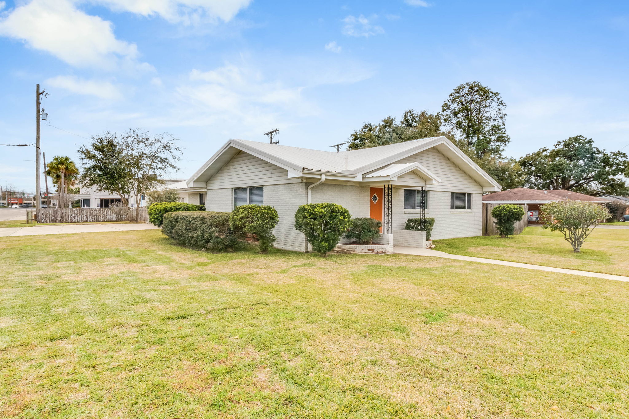 Front Corner View of Property
