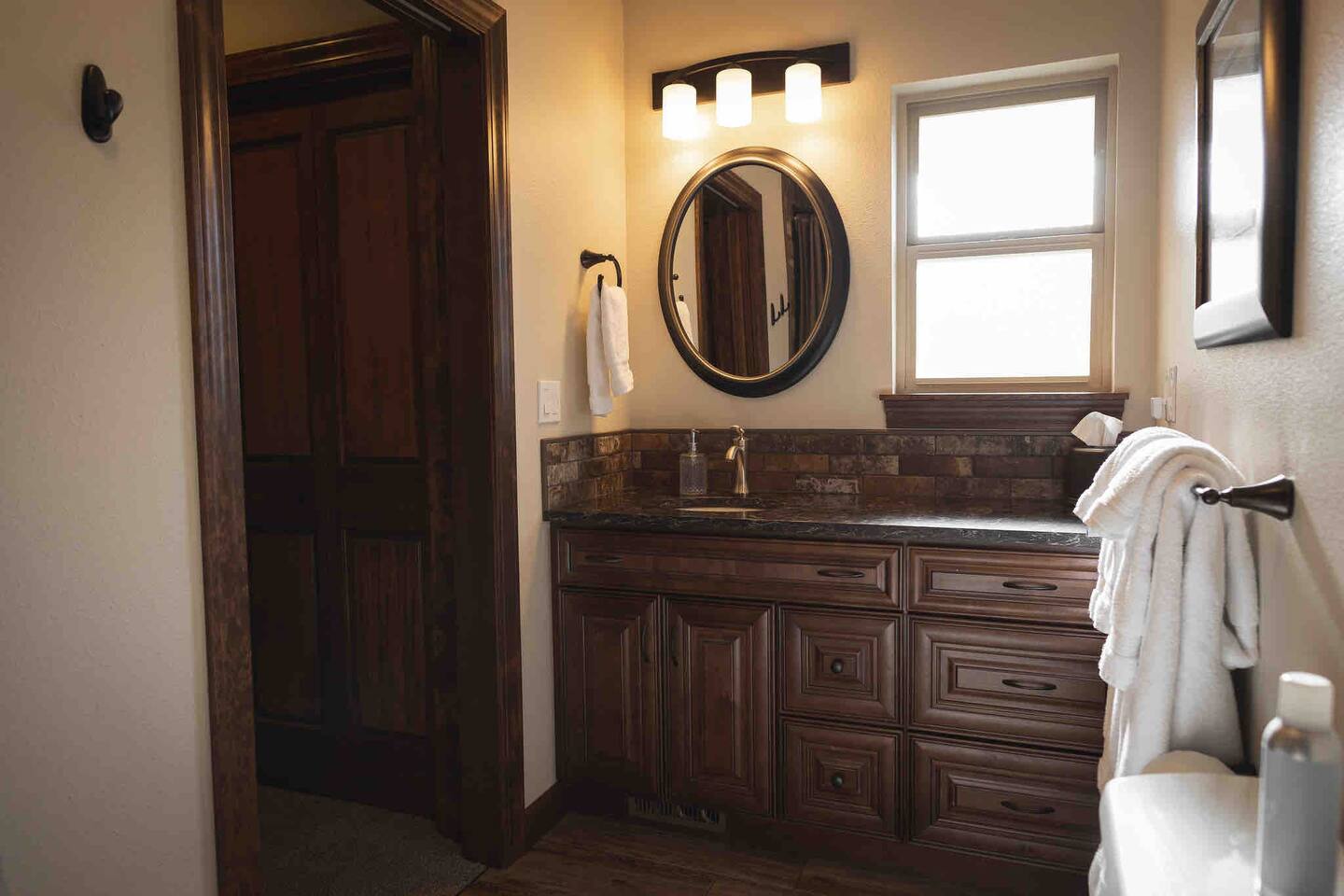 Primary bathroom vanity