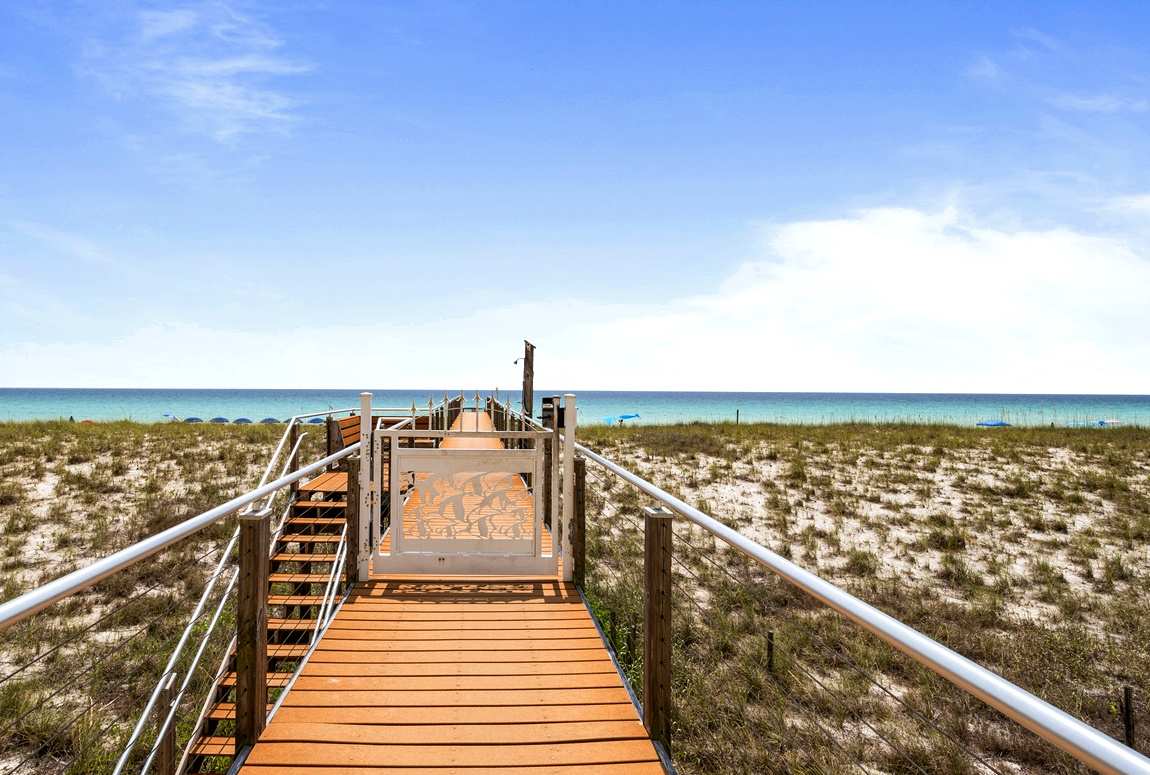 Belle Mer's Private Gated Walkover