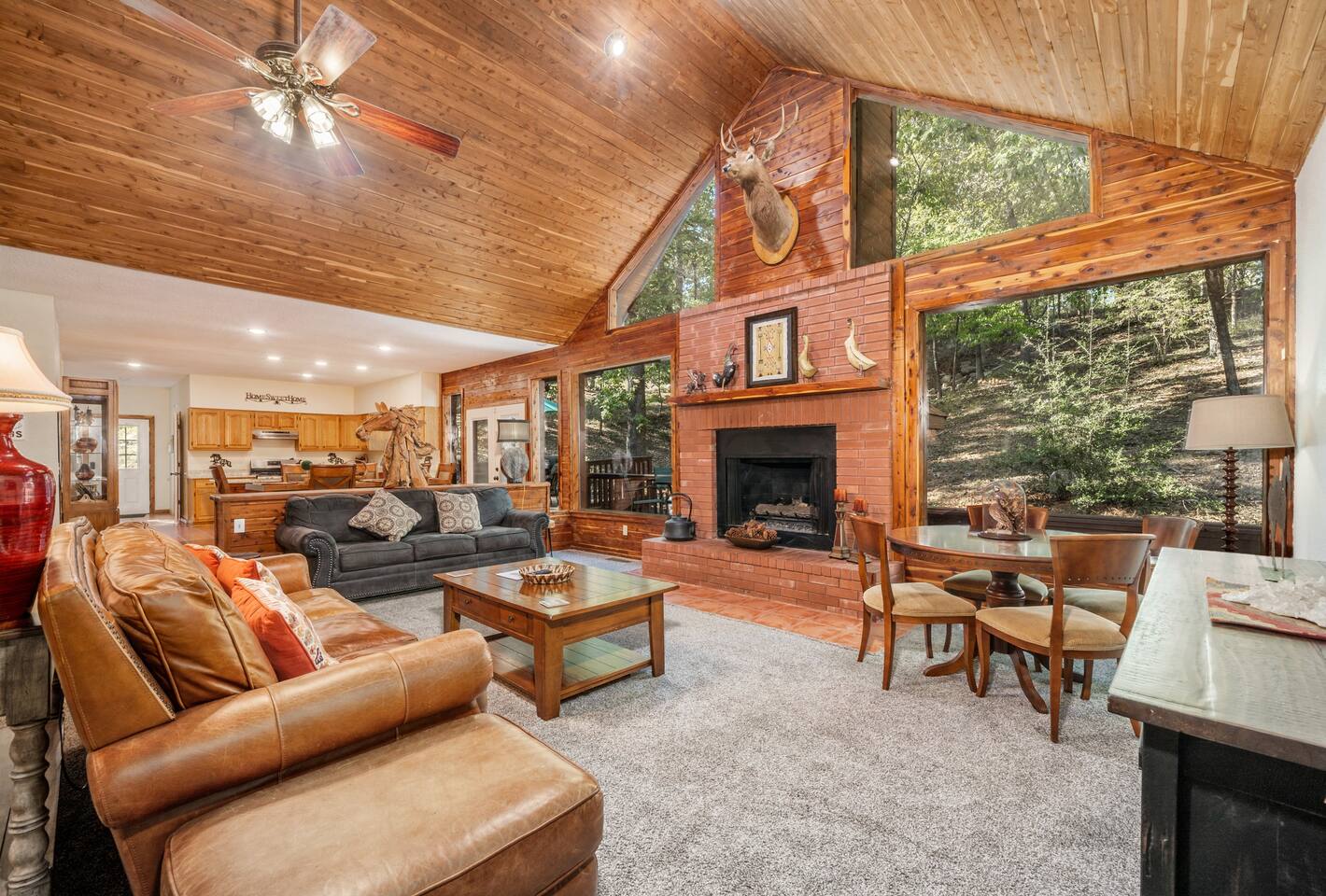 - Living Room from master bedroom door 