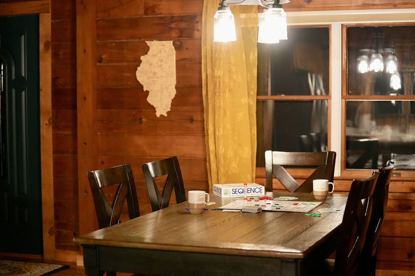 Bring in a game from the sunroom.