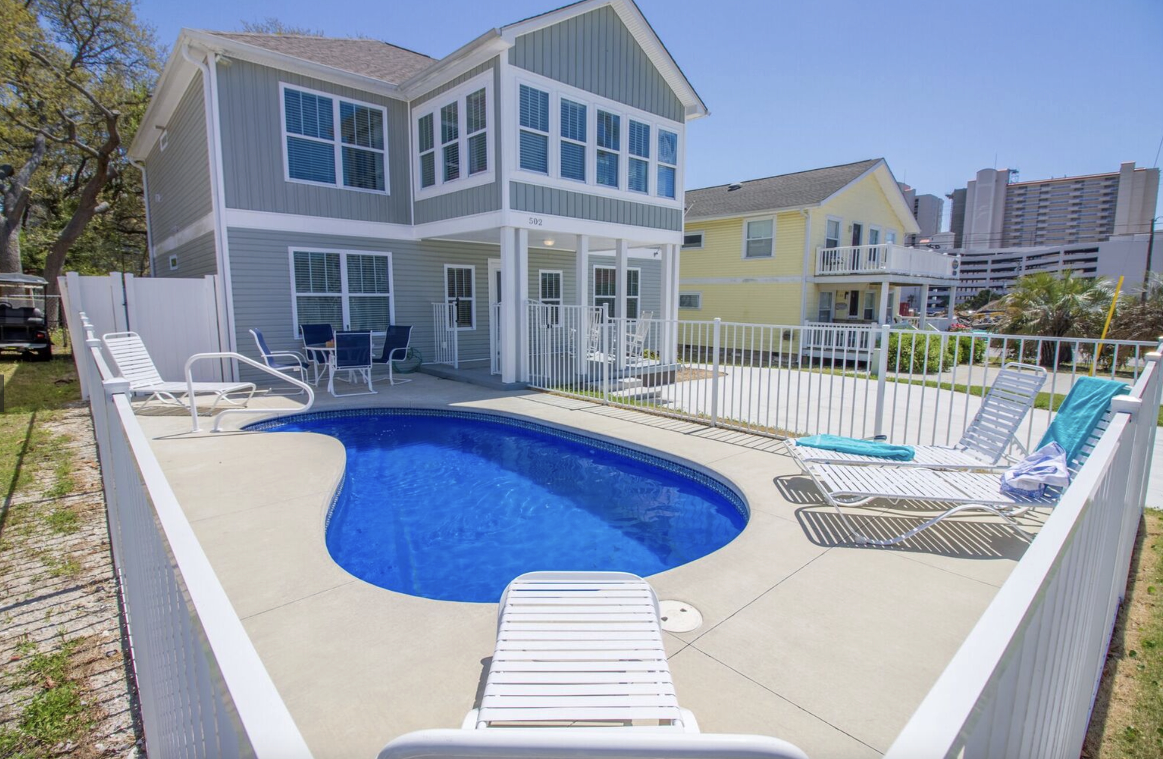 Pool & House
