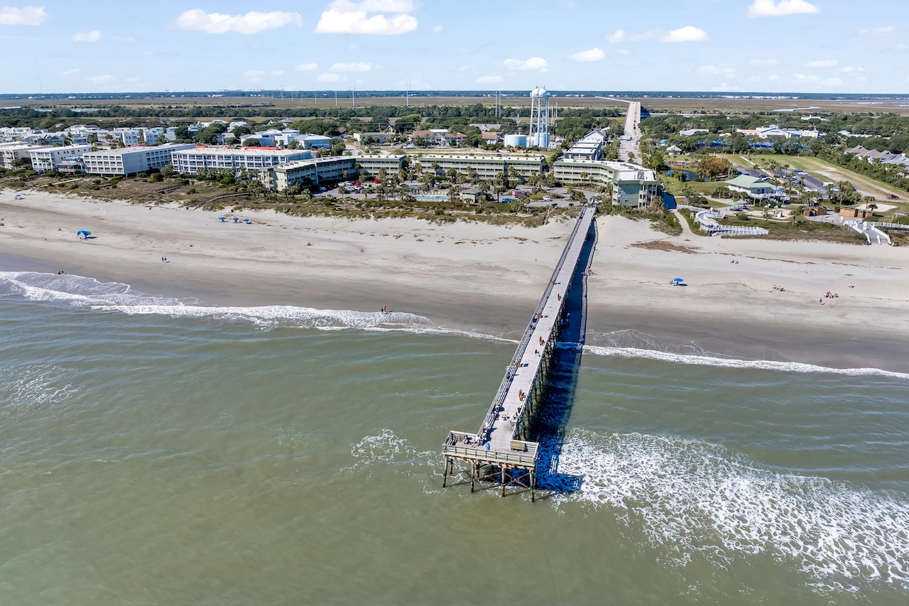 Sea cabins from the ocean | Susu's Sea Cabin | 238C 1300 Ocean Blvd | Isle of Palms, SC | IOP Escapes