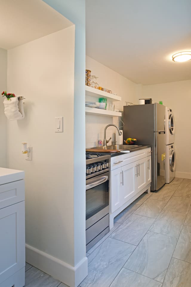 Remodeled kitchen