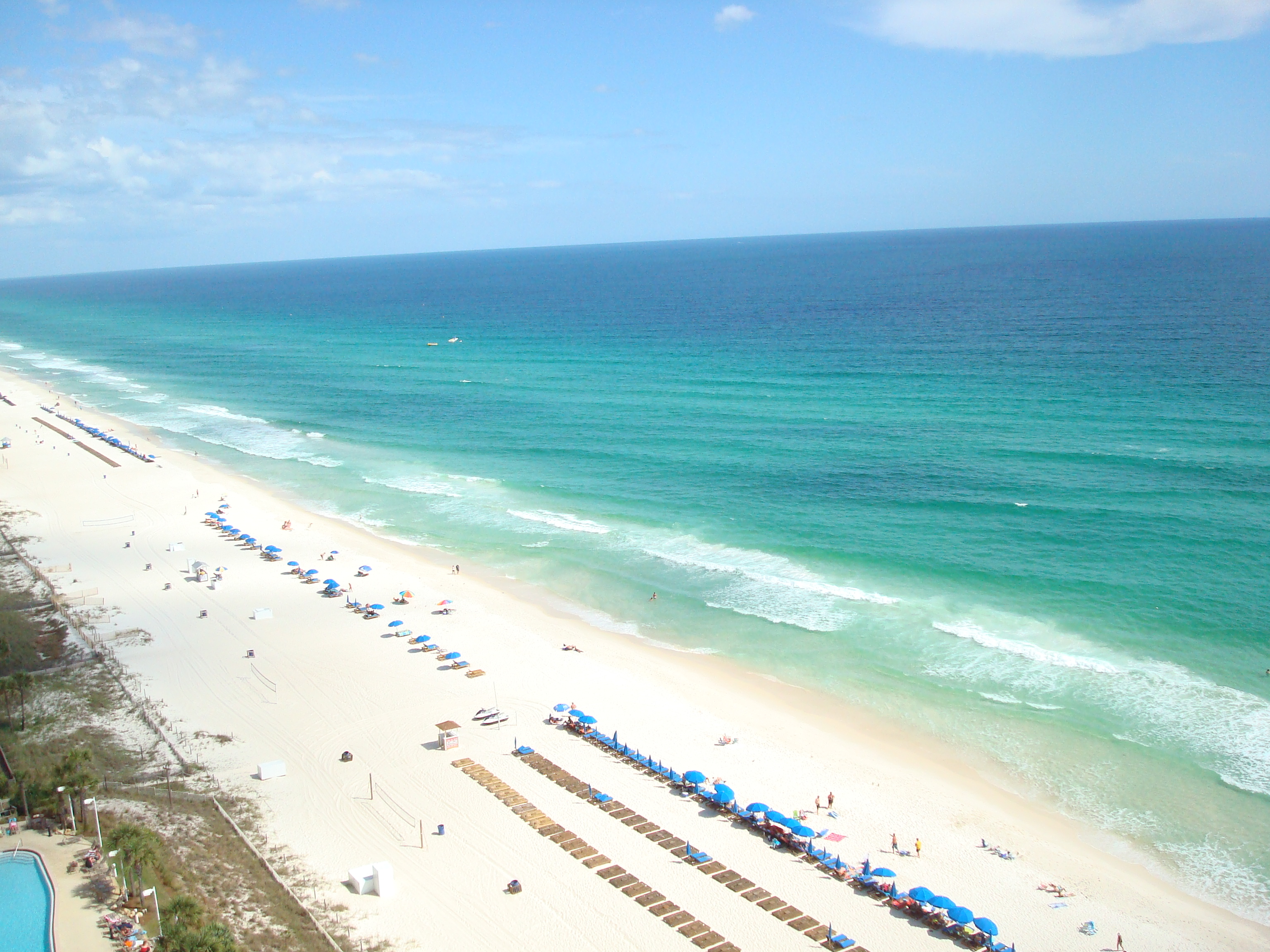 Unobstructed view to the east