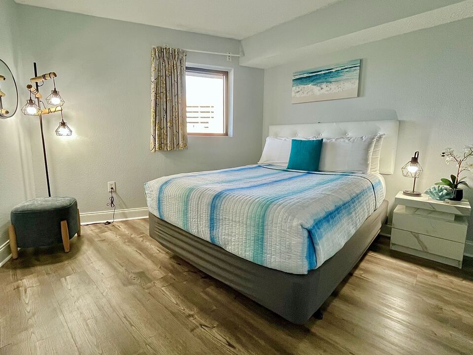 Indulge in a peaceful night's sleep in our exquisite bedrooms!