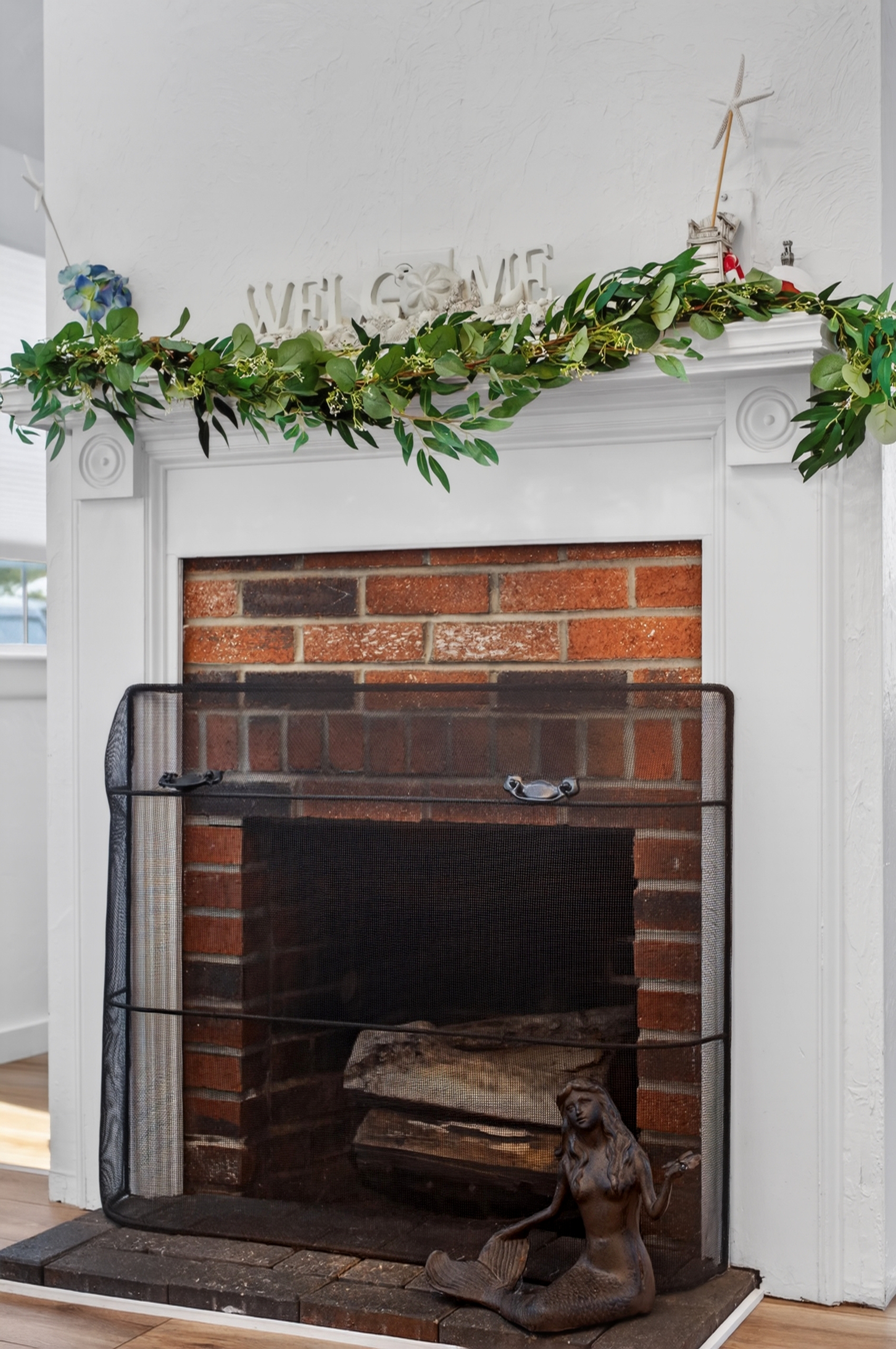 Fireplace designed for warmth, comfort, and gathering moments at home.
