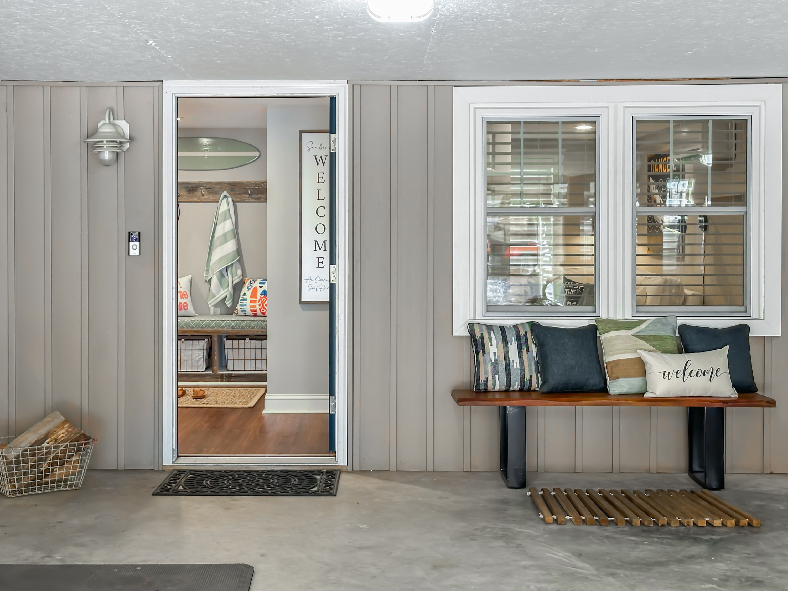 The true activity hub at Seaborne is definitely the Carport...