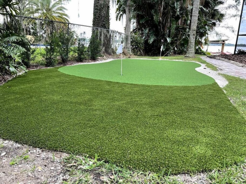 "There is a nice putting green, and the kids had a ton of fun playing on that. If I could give 10 stars, i would!" - Lisa, July 2022