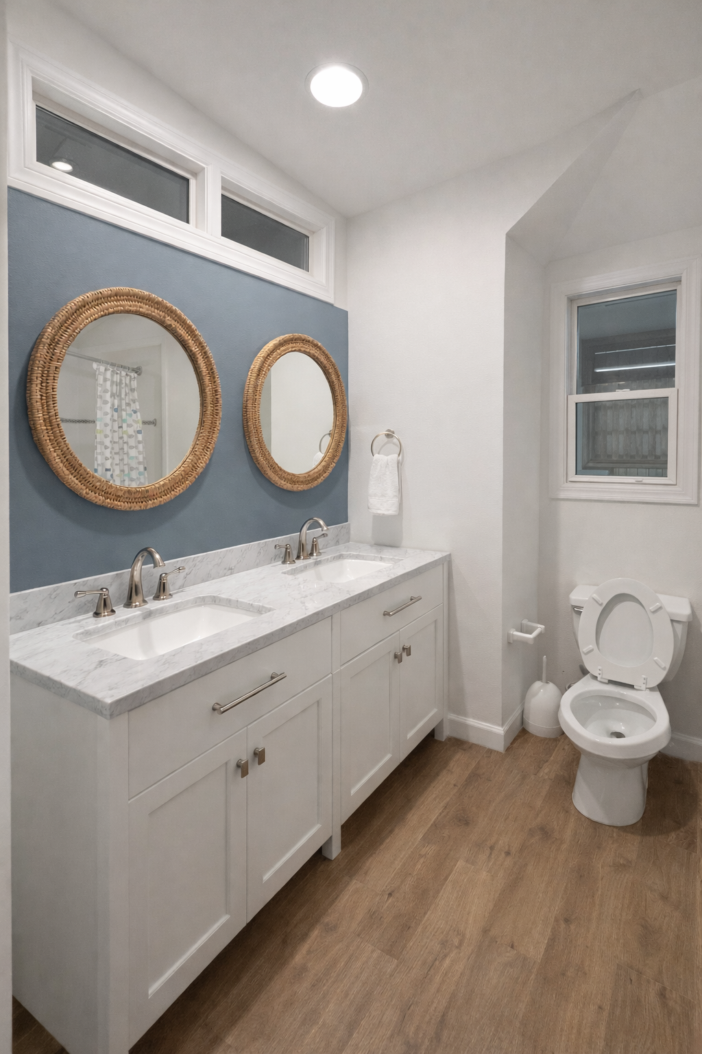 Home under renovations. AI generated image to give a visual representation of the new look. Actual results may vary.