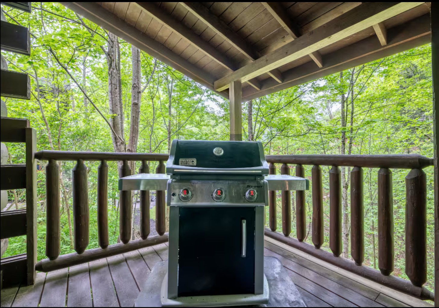 Or grill out on our gas grill and enjoy!