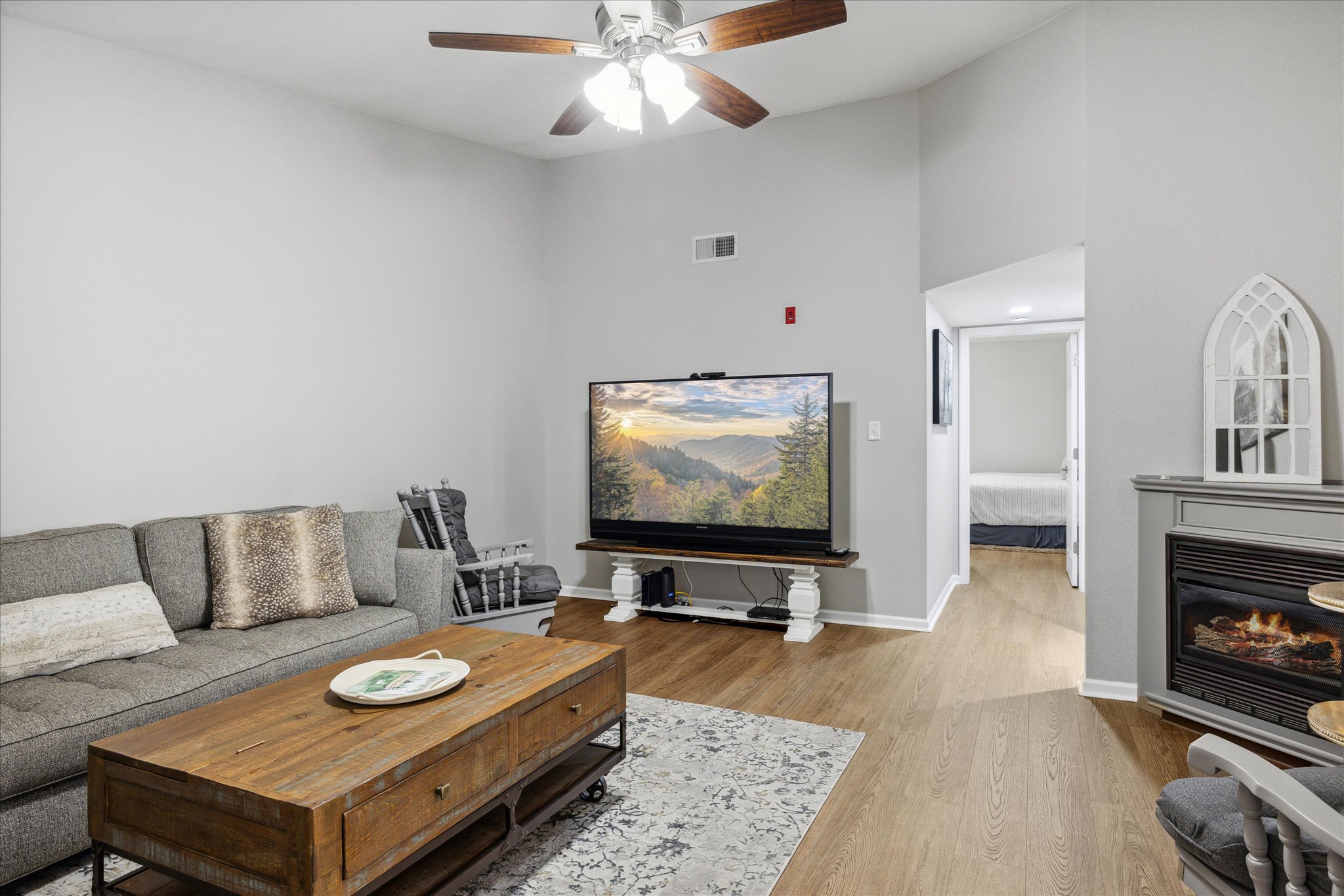 Flat Screen Tv in living area