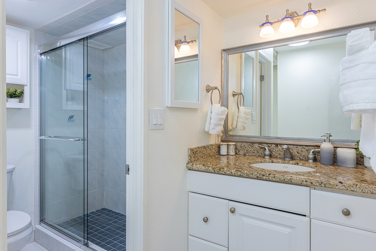 Full Bathroom with Separate Vanity Space