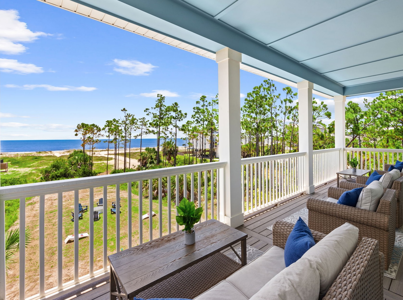 enjoy unobstructed Gulf views, warm breezes, and unforgettable sunsets.
