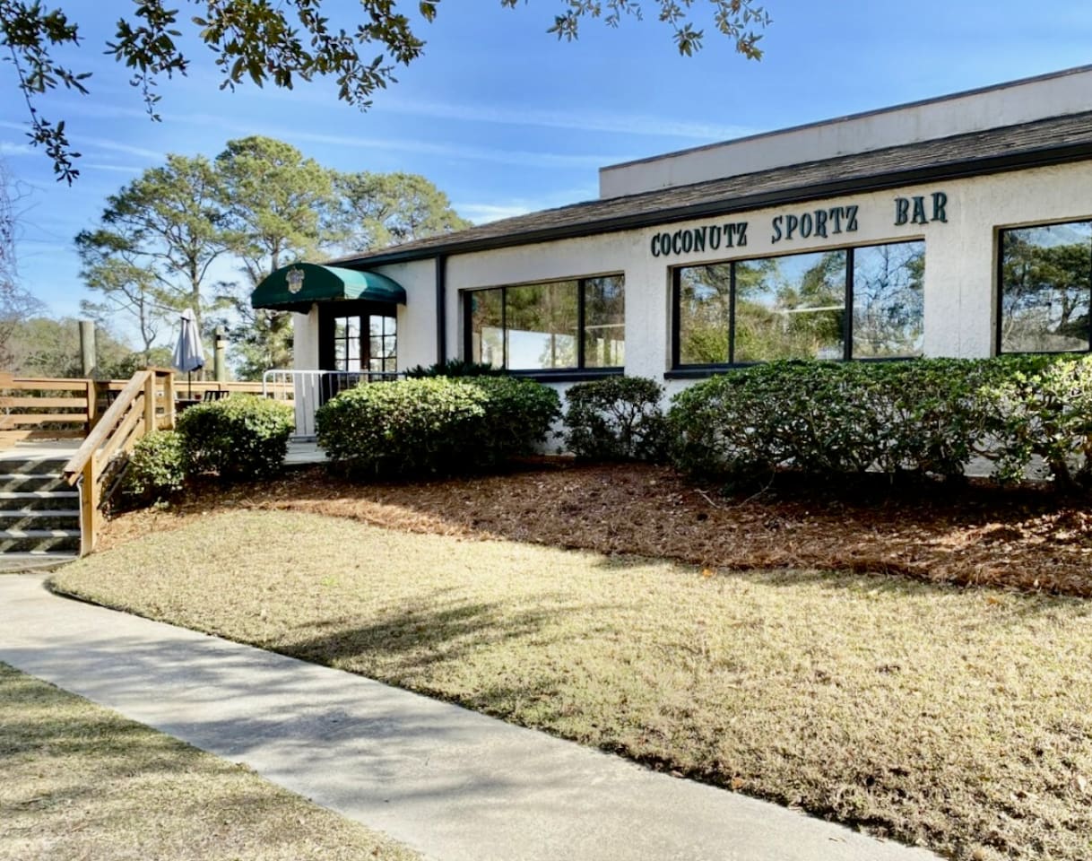 Resort sports bar