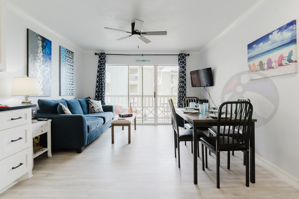 From that hallway you see the very open concept living, dining kitchen areas