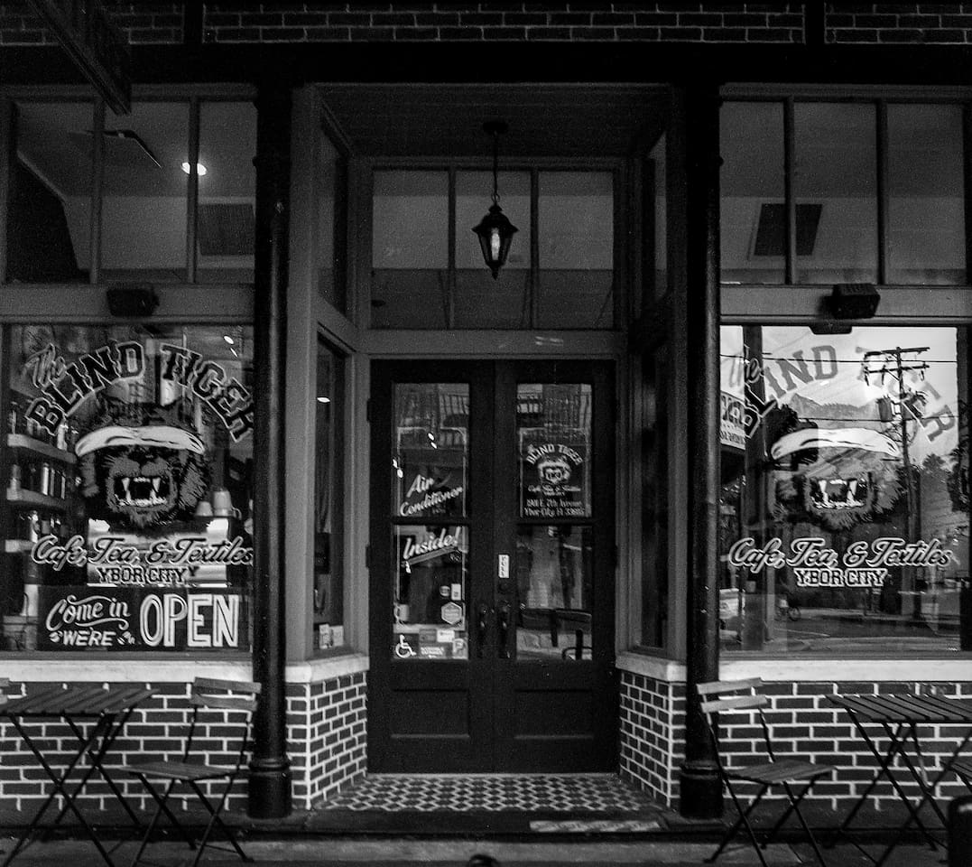 Incredible Ybor Coffee shop.  We moved to Ybor in 2005. Our guide will give you the best local places to go.