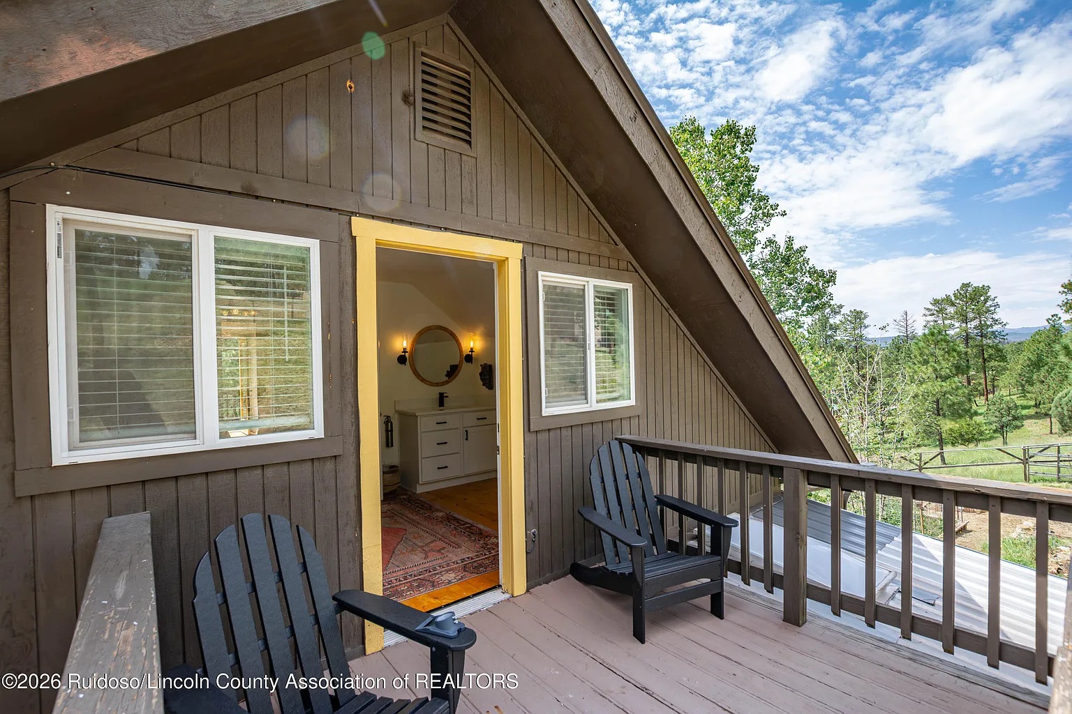Upstairs Bedroom Balcony